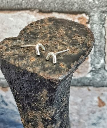 earrings on a cobblers last - minimal stud earrings