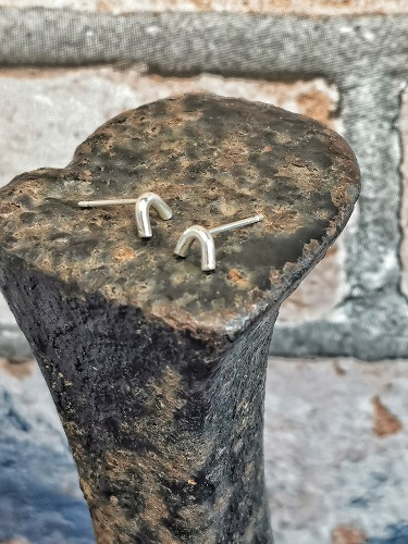earrings on a cobblers last - minimal stud earrings